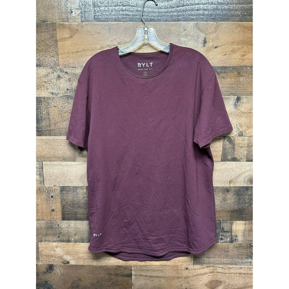 BYLT‎ Men's Drop Cut Short Sleeve Lux T-Shirt Size Large
